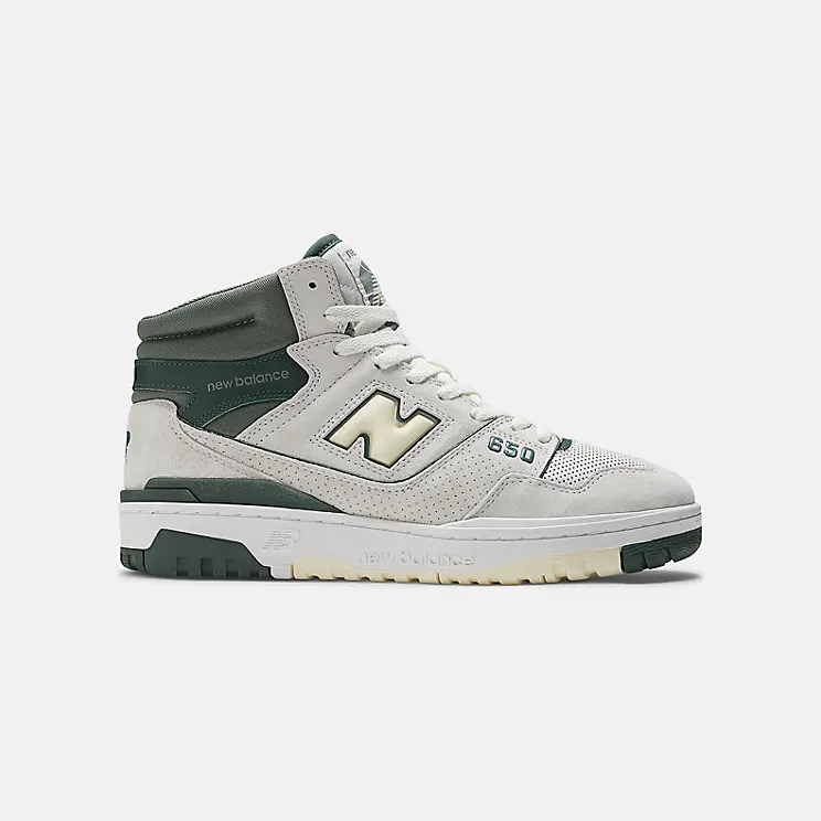 New Balance 650R Sea Salt Nightwatch Green (BB650RVG)