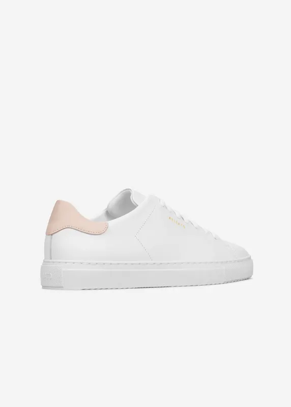 Axel Arigato Clean 90 Sneaker “White,Light Pink” (F2939001)