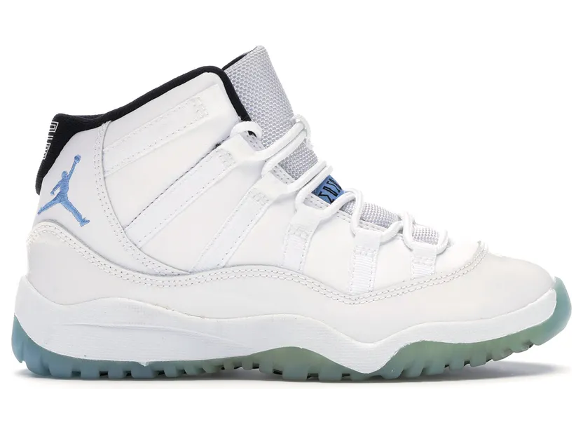 Air Jordan 11 Retro PS ‘Legend Blue’ White/Legend Blue (378039-117)