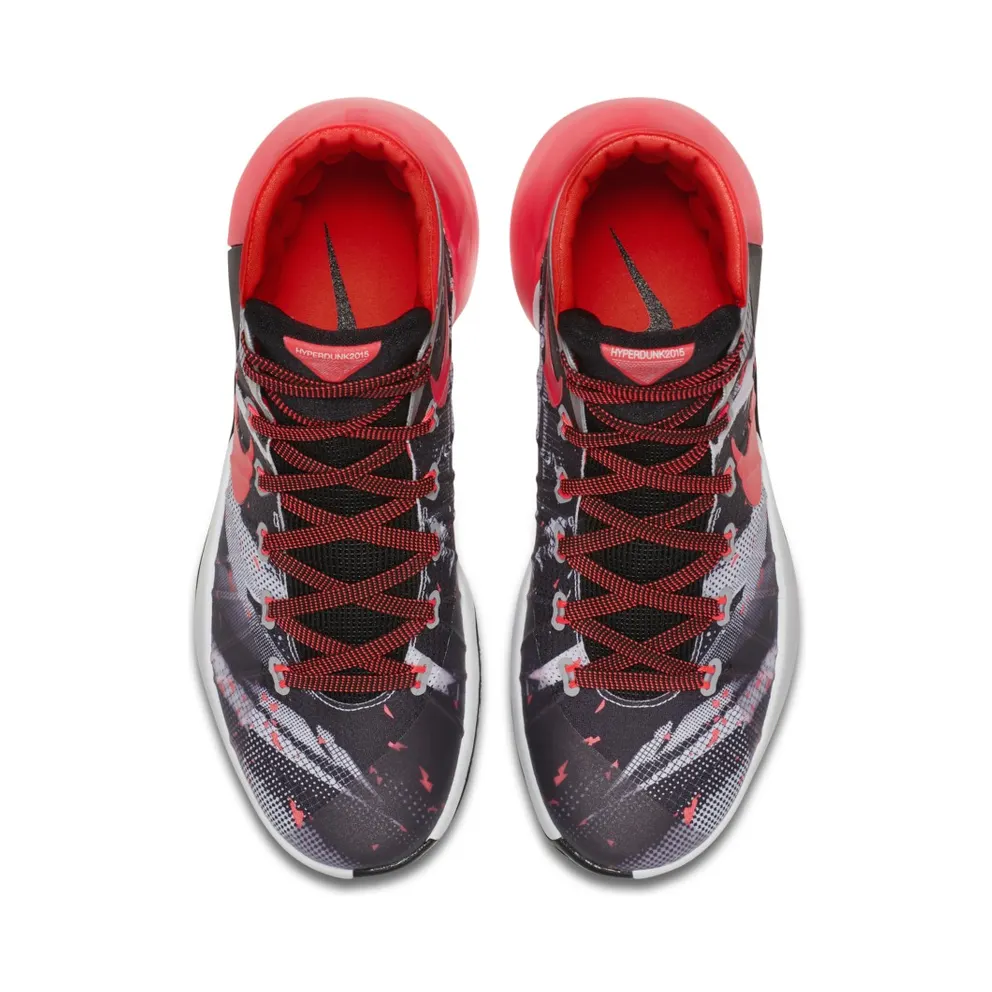 Nike Hyperdunk 2015 White Bright Crimson Black (749567-160)
