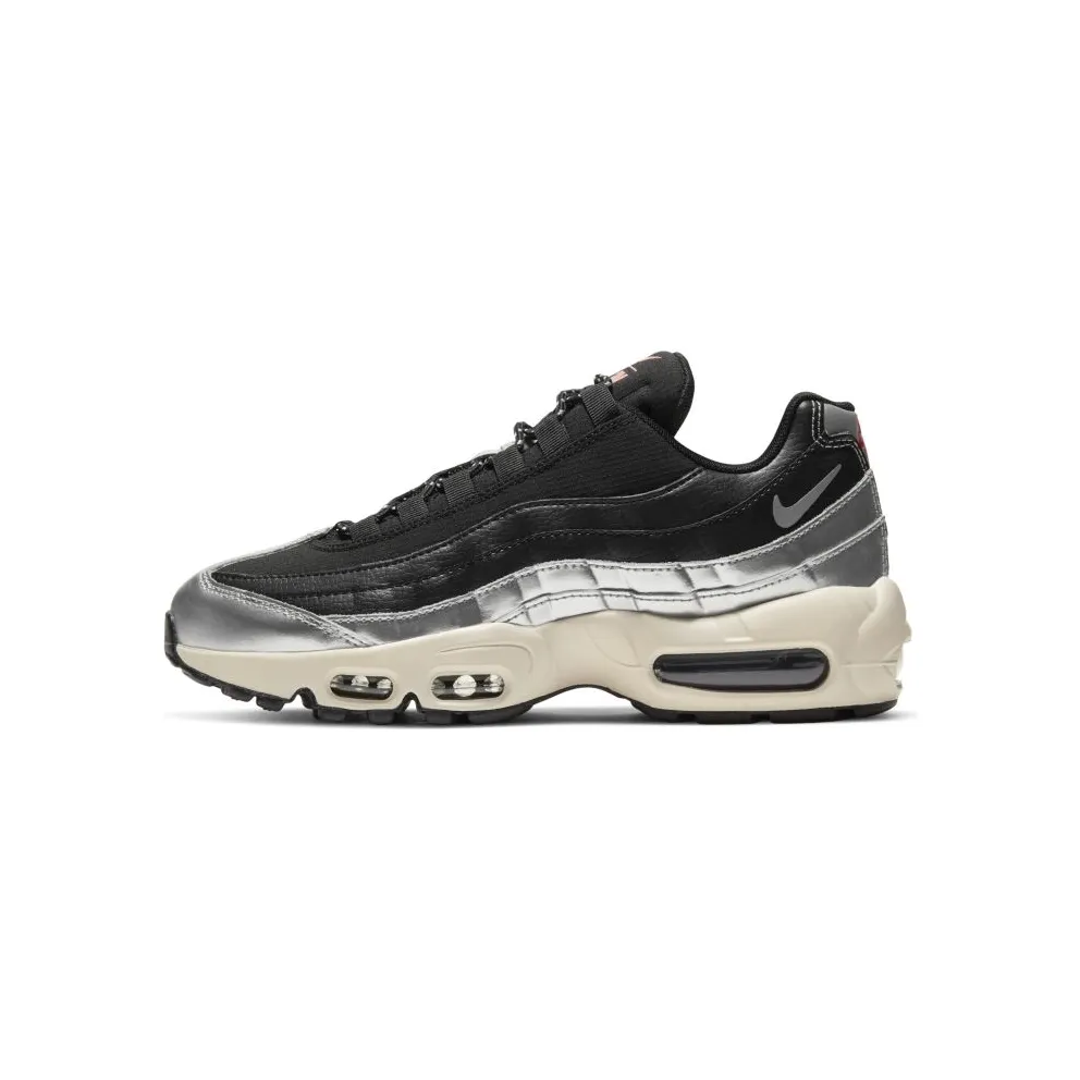 Nike Air Max 95 3M Pack Black/Black-Habanero Red-Metallic Silver (CT1935-001)