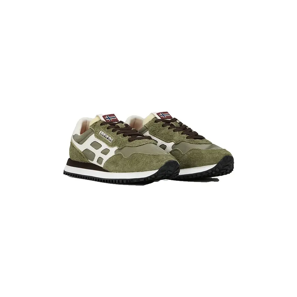 Napapijri sneaker Olijfgroen / White (NP0A8B9HG1F1)