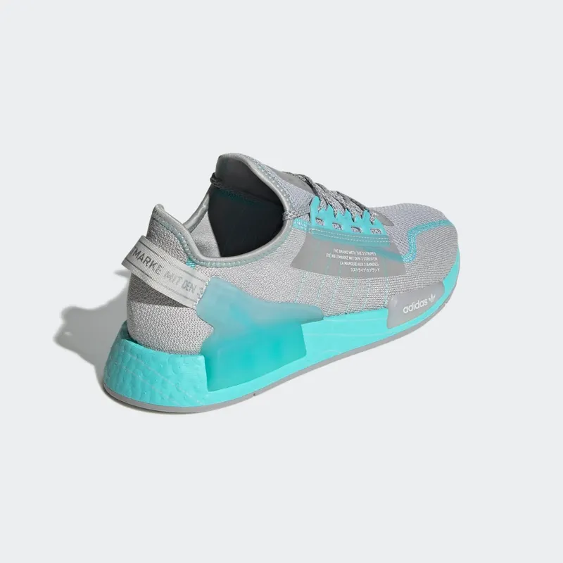 adidas NMD_R1 V2 Grey One / Pulse Aqua / Grey Two (GX0539)