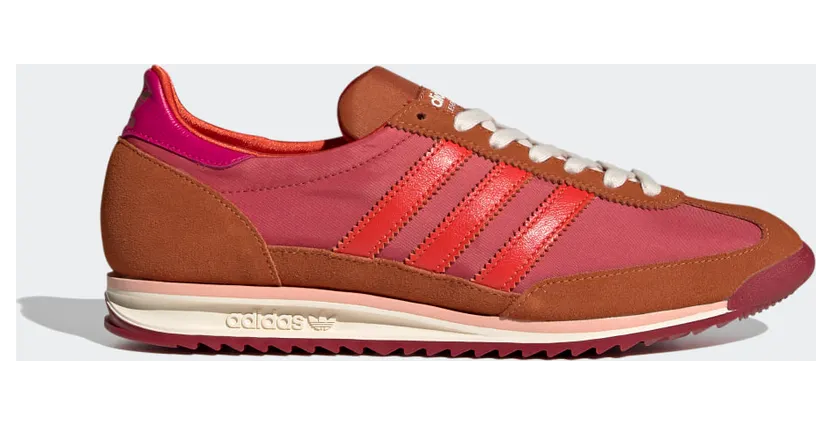 adidas Wales Bonner SL72 Trace Pink / Collegiate Orange / Maroon (FX7502)