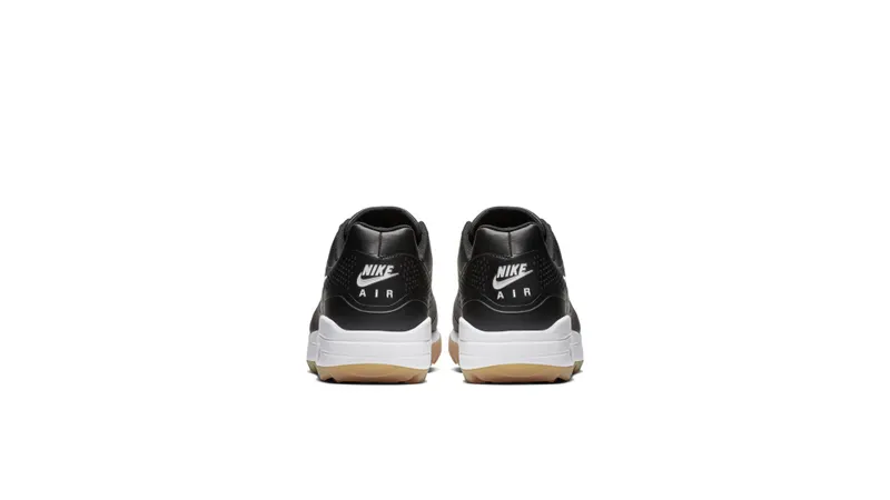 Nike Air Max 1 Golf Black Gum Black/White-Gum Medium Brown (AQ0863-001)