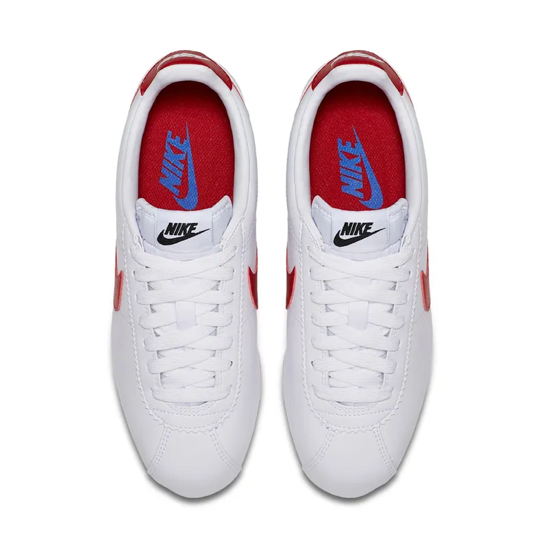 Nike Classic Cortez Forrest Gump 2017 (W) White/Varsity Red-Varsity Royal (807471-103)