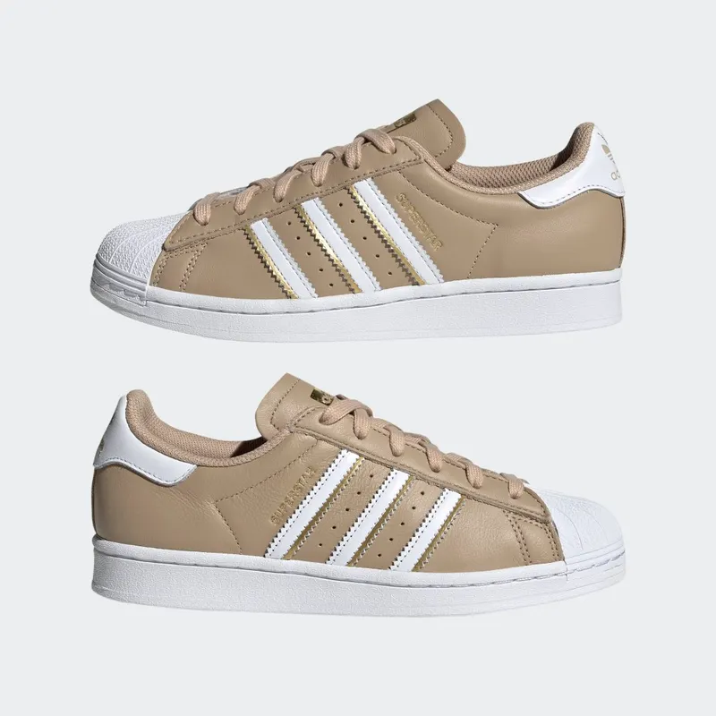 Adidas Superstar Cloud White / Pale Nude / Gold Metallic (GZ3454)