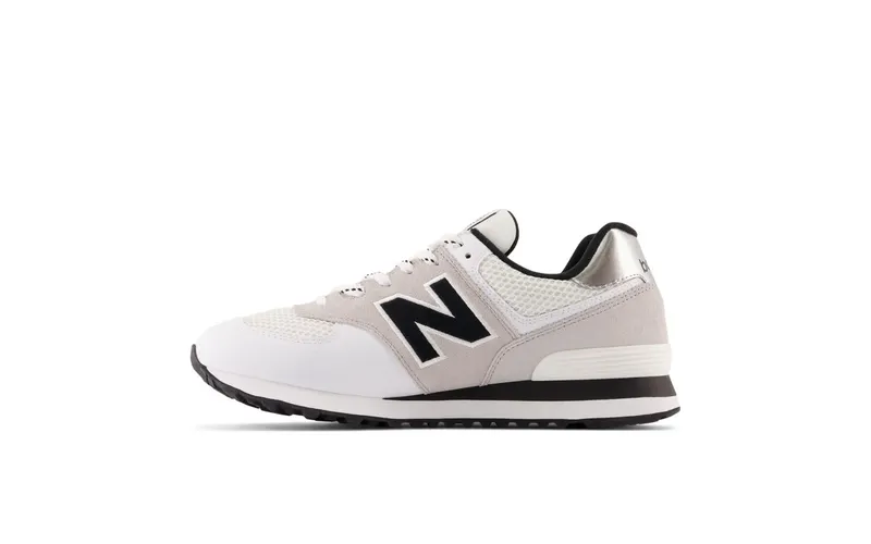 New Balance 574 White Black Grey (ML574VS2)