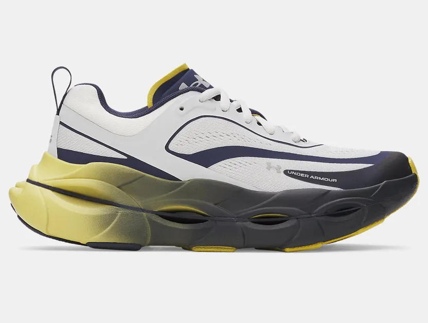 Under Armour UA Halo Racer Washed Navy Yellow Shade (6007641-403)