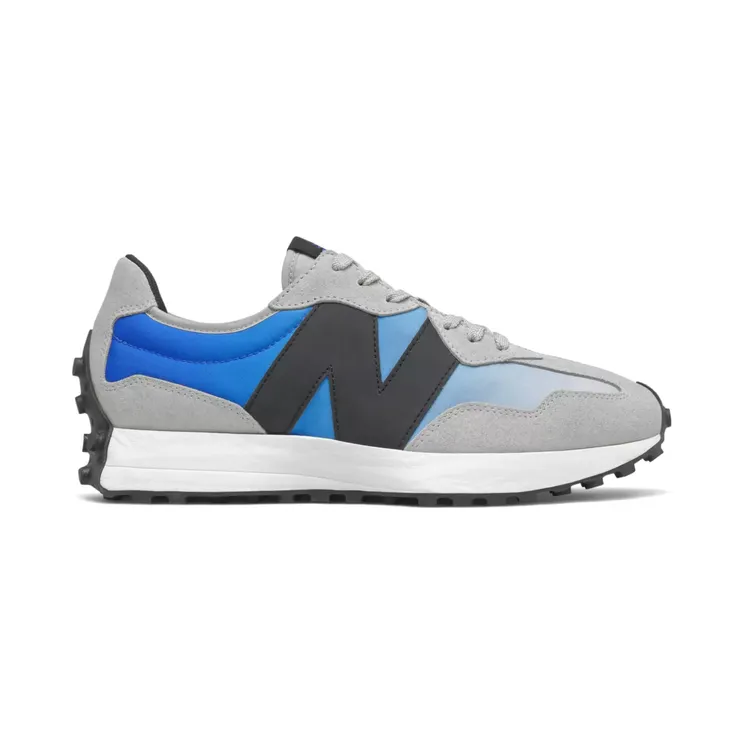 New Balance 327 Light Aluminum Cobalt Blue (MS327SD)