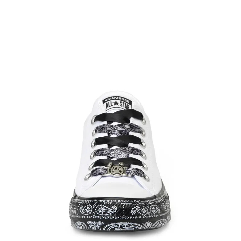 Converse  Chuck Taylor All-Star Low Miley Cyrus White Black White (162235C)