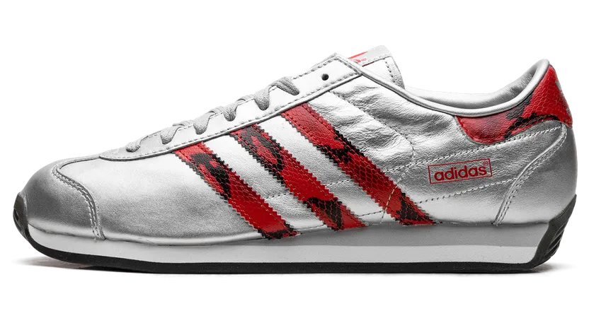 Adidas Country Japan Silver Metallic / Better Scarlet / Core Black (JP7088)