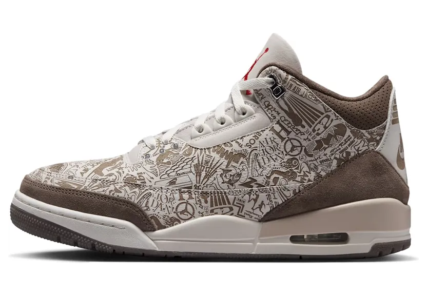 Air Jordan 3 – Laser – “Phantom / Palomino-University Red” (JA1369-001)