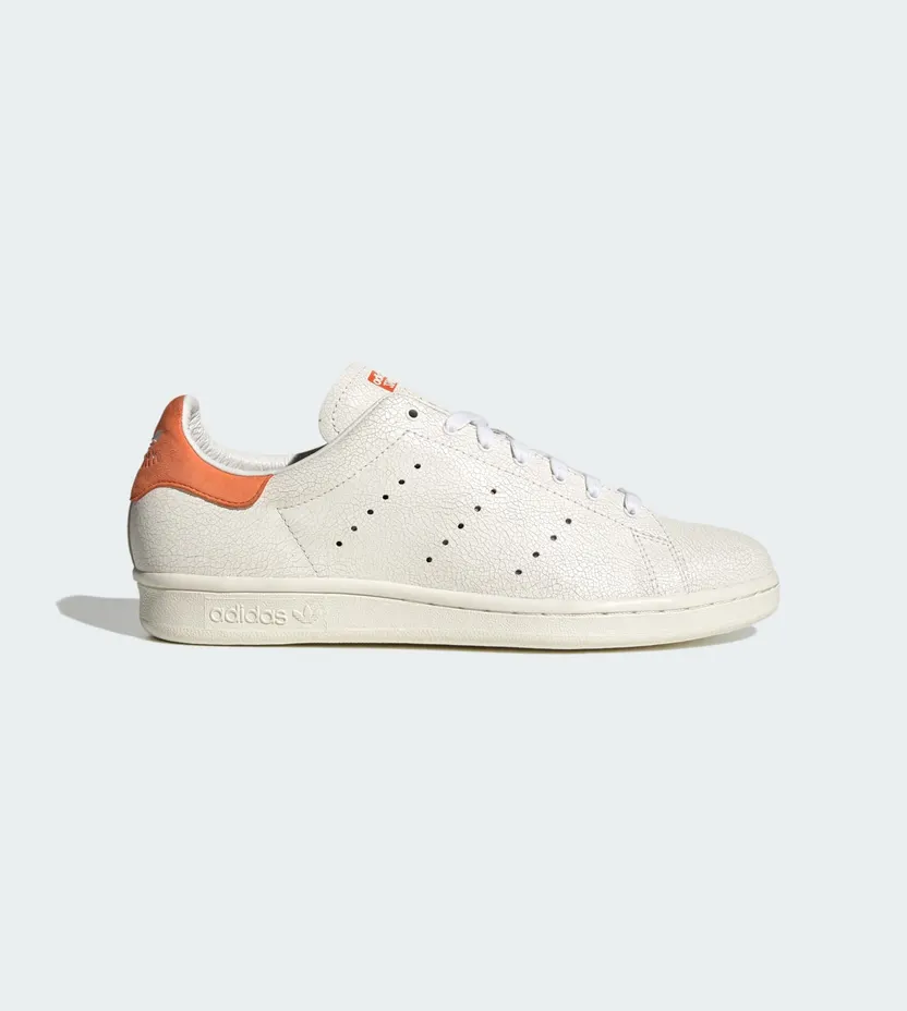 Adidas STAN SMITH 80s Shoes Cloud White / Craft Orange / Off White (KZ6939)