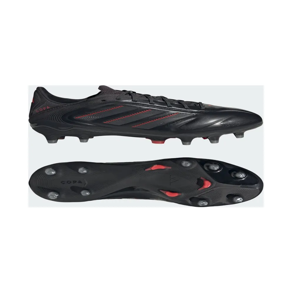 adidas Copa Pure 3 Elite Firm Ground Boots “Core Black / Carbon / Lucid Red” (ID9041)