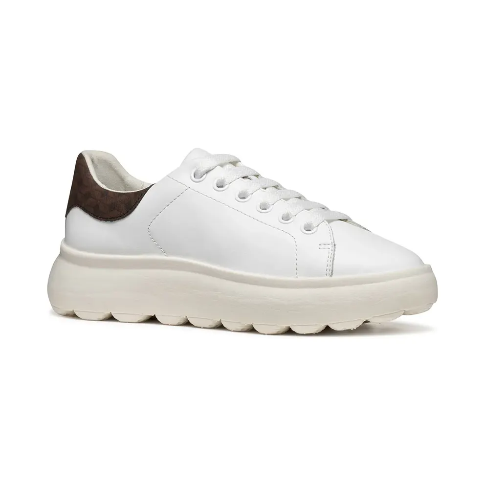 Geox sneaker White / Brown (D45TCD08504-C1224)