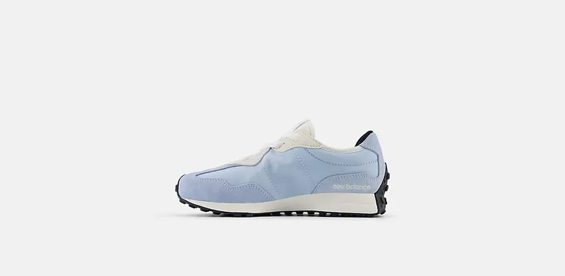 New Balance 327 Light Chrome Blue White (PH327BS)