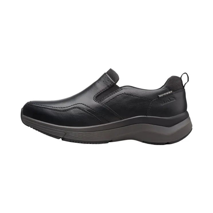 Clarks Wave 2.0 Edge “Black Oily Tumbled Leather” (26155106)