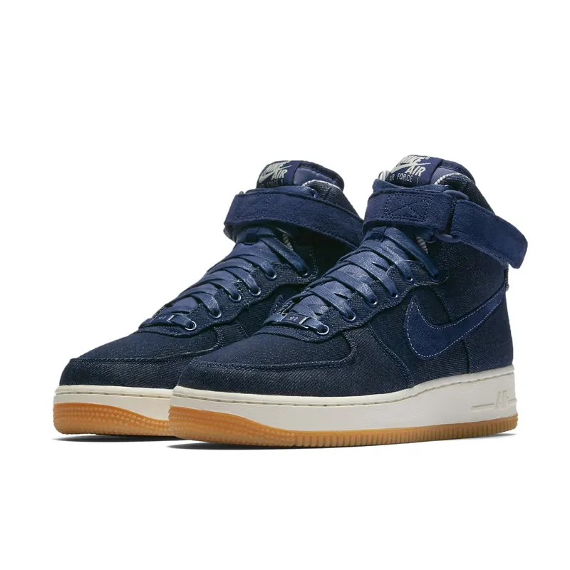Nike Air Force 1 Hi SE Denim Binary Blue/Muslin-Sail (W)