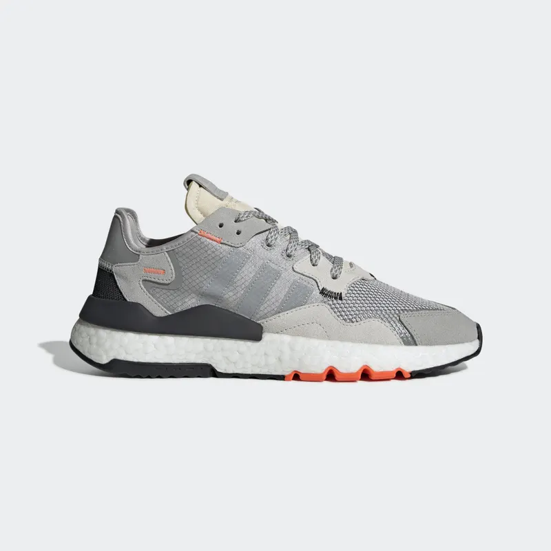 adidas Nite Jogger Grey Two Solar Orange Grey Two/Multi Solid Grey/Solar Orange (DB3361)