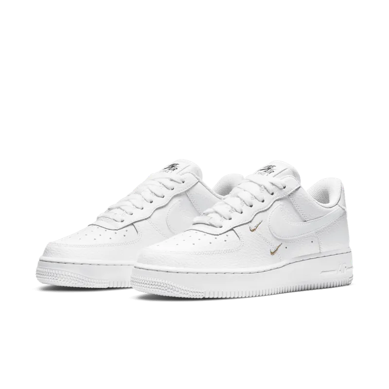 Nike Air Force 1 ’07 ESS White Metallic Gold (CT1989-100)