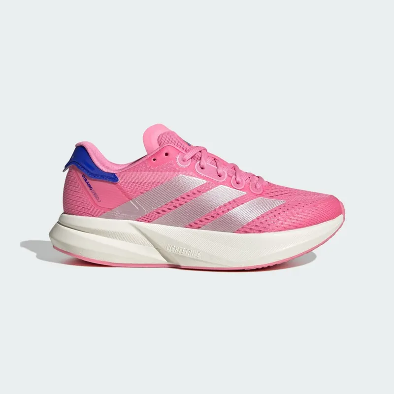Adidas Duramo Speed 2 Running Shoes Bliss Pink / Crystal White / Lucid Blue (JS4419)