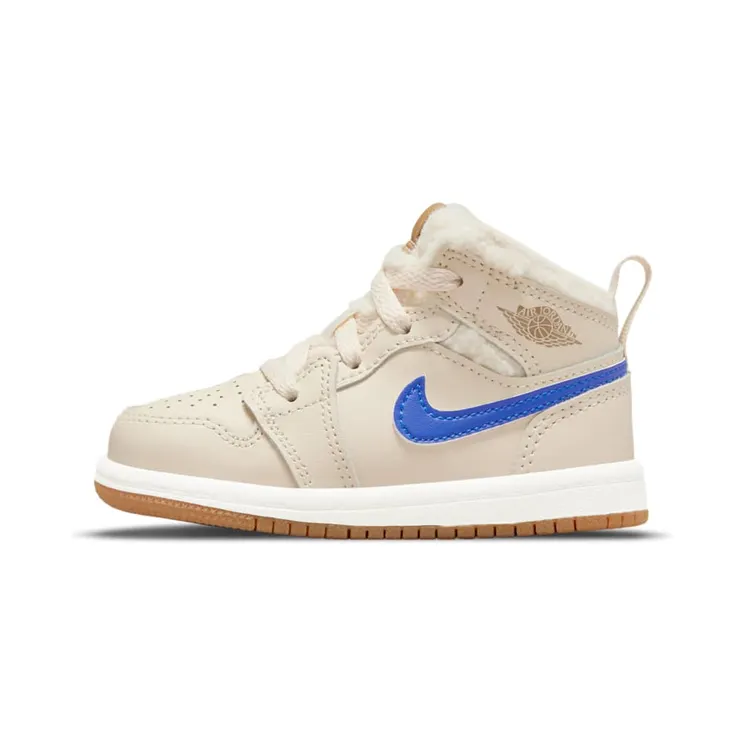 Jordan 1 Mid Fleece Utility Pearl White (TD) (DO2209-264)