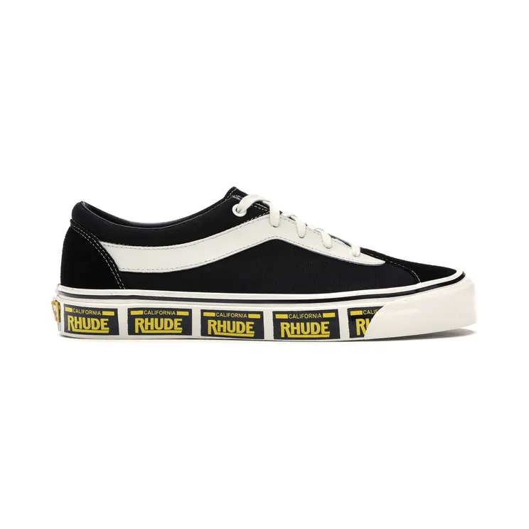 Vans Rhude x Bold Ni ‘Black’ Black/True White/Yellow (VN0A3WLPTHF)