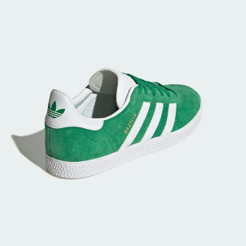 adidas Gazelle Green / Cloud White / Gold Metallic (IE5612)