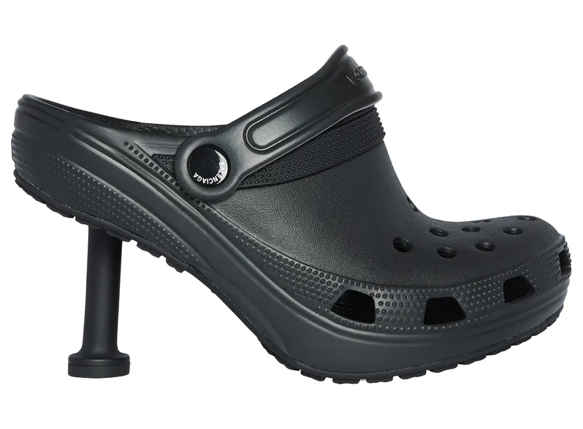 Balenciaga x Crocs Madame 80MM Black (W) (677390W1S8E1000)