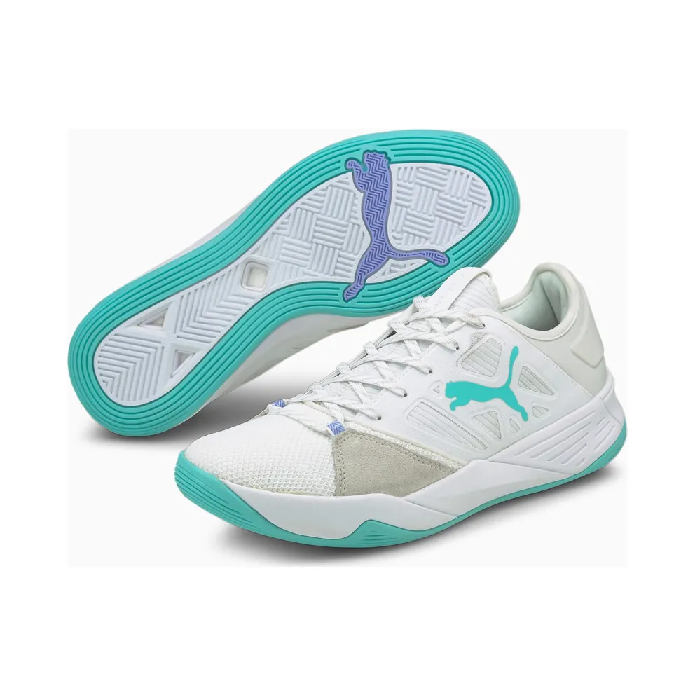 Puma Accelerate Turbo Nitro W+ Handball Shoes vrouwen Purple/White (10660201)