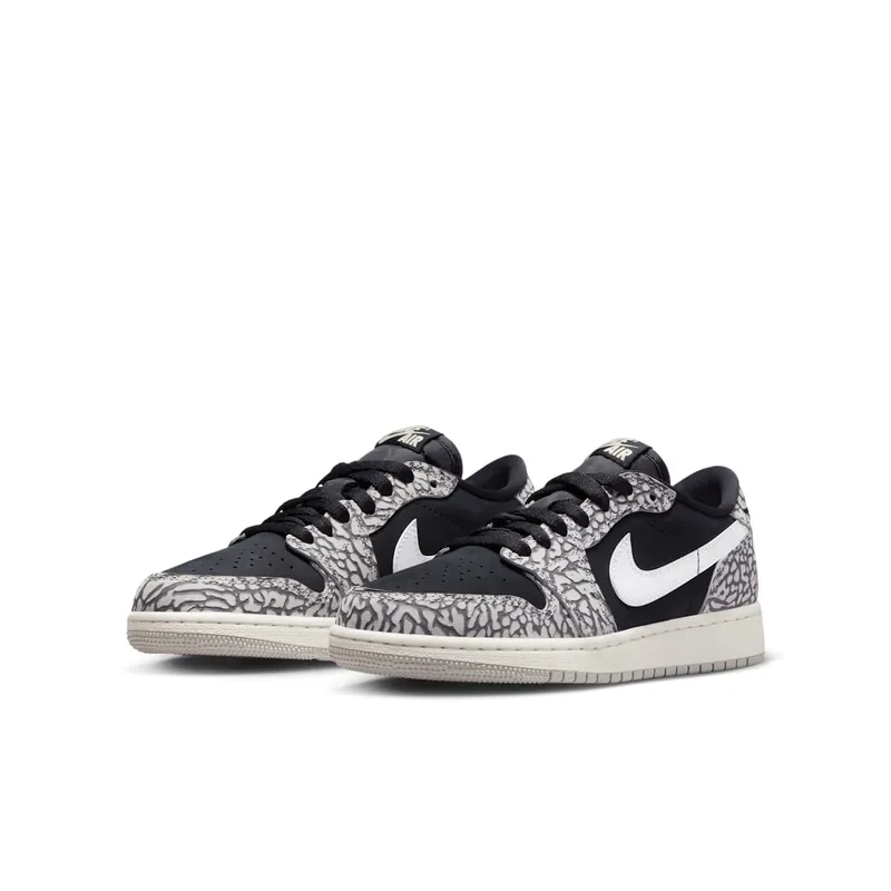 Air Jordan 1 Low GS “Elephant Print” (CZ0858-001)