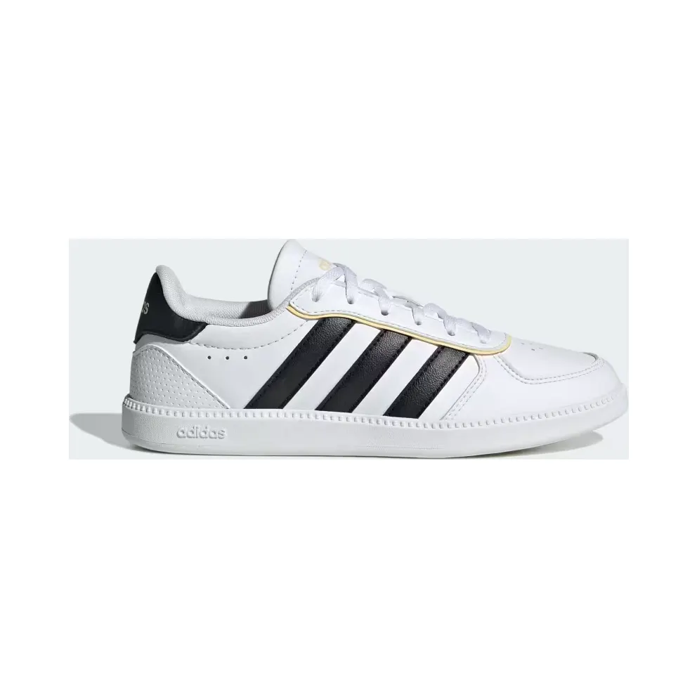 adidas Breaknet Sleek Shoes Kids “Cloud White / Core Black / Orange Tint” (JQ3056)