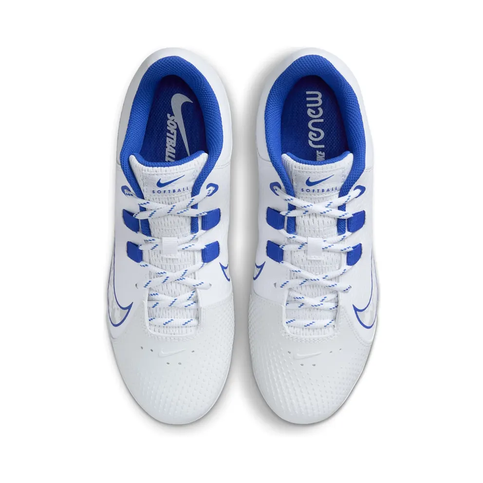 Nike Hyperdiamond 4 Pro White Hyper Royal Wolf Grey (FZ0922-103)