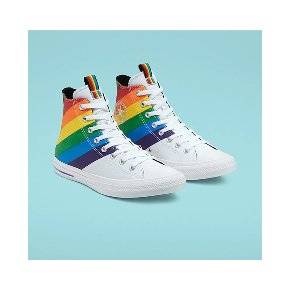 Converse Chuck Taylor All-Star Hi Pride White (2020) White/University Red (167758C)