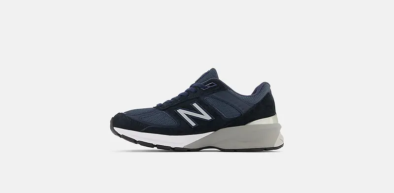 New Balance  990 v5 Navy Navy/Silver (M990NV5)