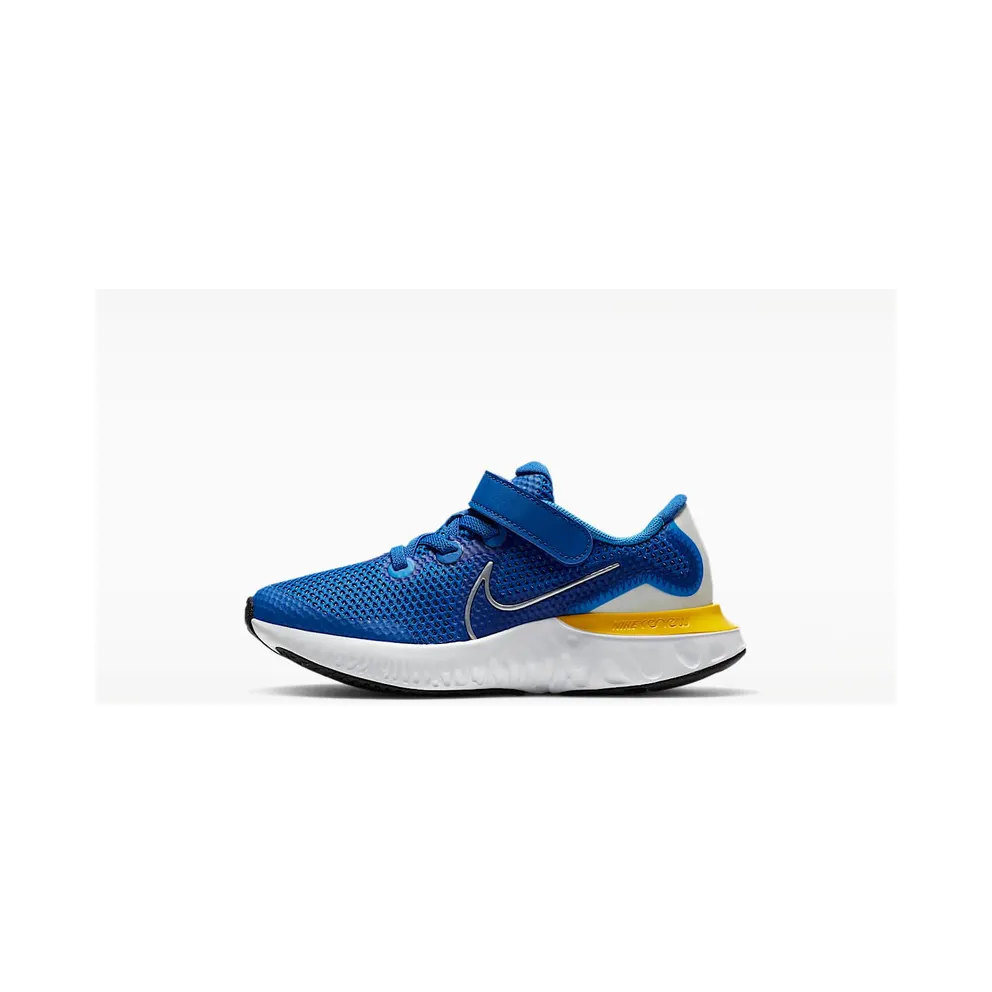 Nike Renew Run “Game Royal / Photo Blue / Black / Metallic Silver” (CT1436-408)