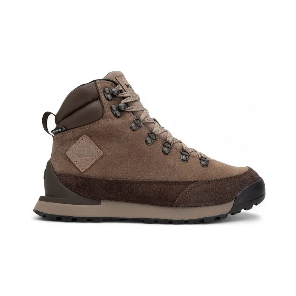 The North Face Back To Berkeley IV Leather WP Demitasse Brown Garnet (NF0A817QDQI1)