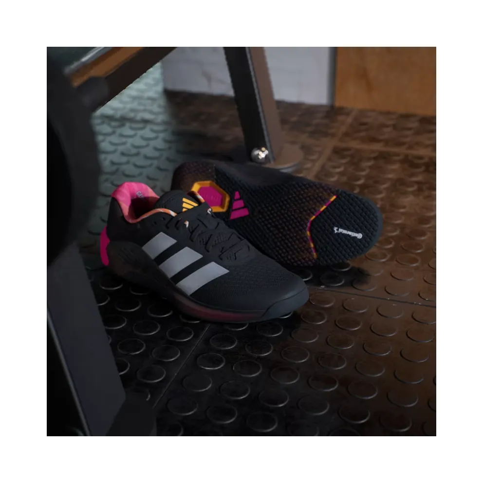 adidas Dropset 4 Black Iron Metallic Shock Pink (JR4679)