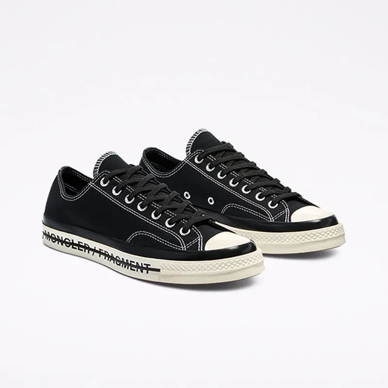 Converse 7 Moncler FRGMT + Converse Chuck 70 Black/Black/egret