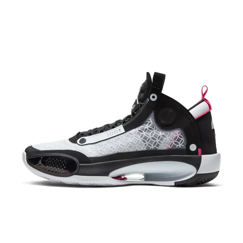 Jordan XXXIV Chinese New Year Black/Metallic Silver-White-Digital Pink (AR3240-016)