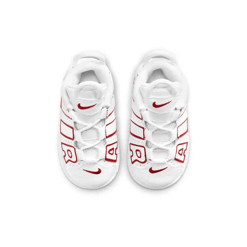 Nike Air More Uptempo White Varsity Red (TD) (DJ5990-100)