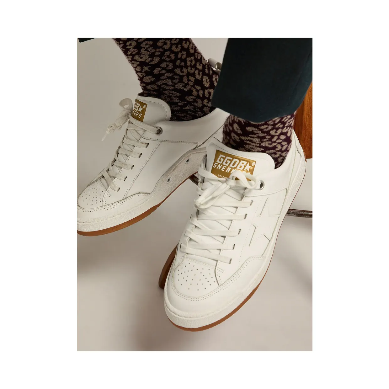Golden Goose Yeah White Gum (W) (GMF00130F00219710100) (3)