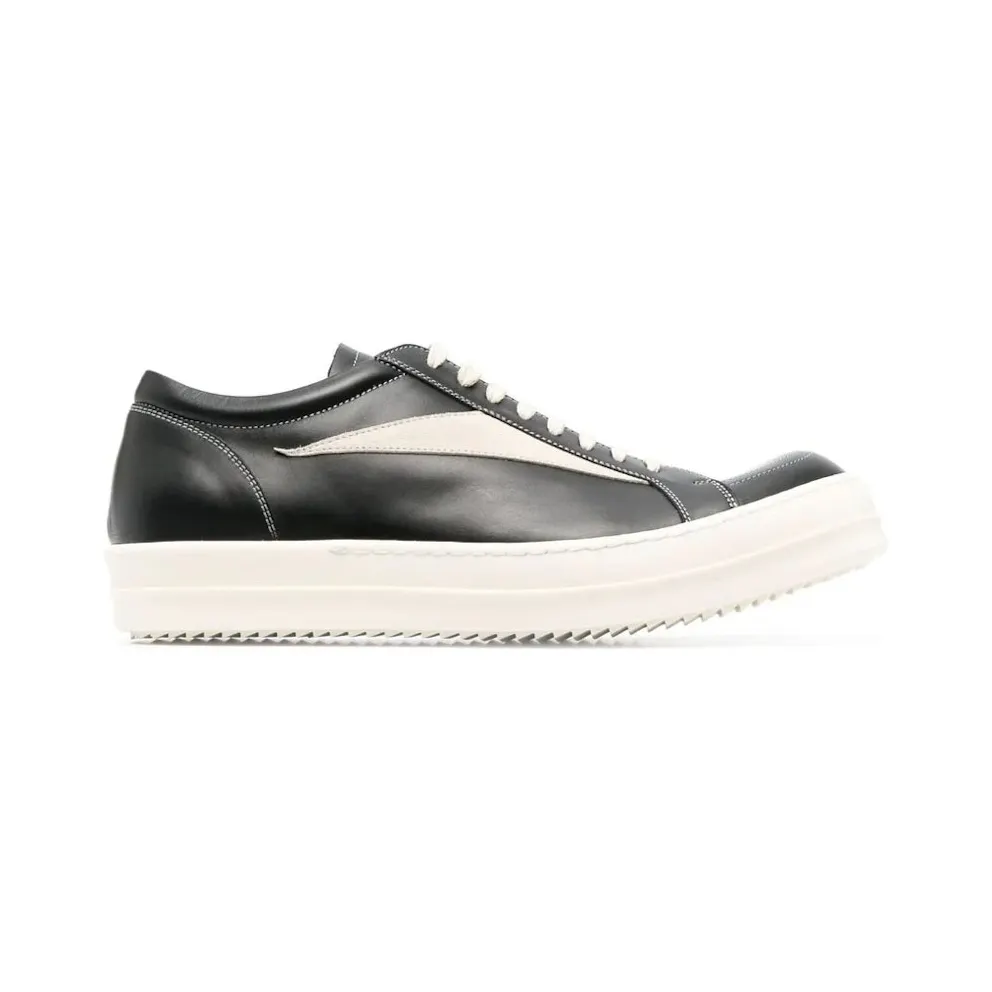 Rick Owens Luxor Vintage Low Black Milk (RP02C1888LCGLVS-911)