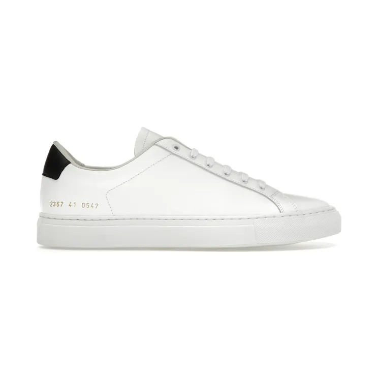 Common Projects Retro Low White Black (2367 XX 0547)