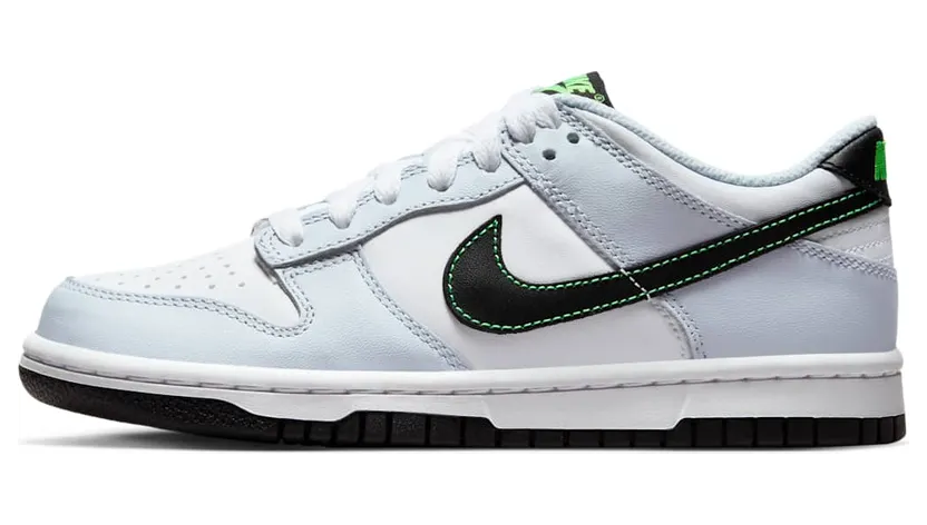 Nike Dunk Low GS “Grey Green Strike” (FB9109-107)