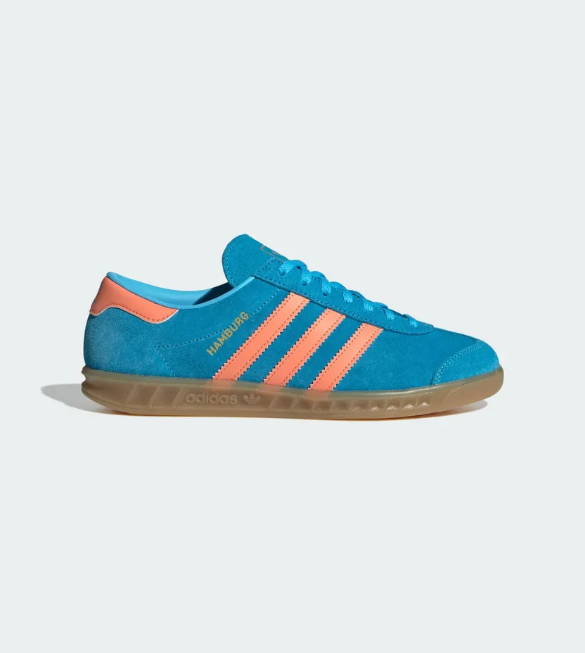 Adidas Hamburg Sky Rush / Semi Coral / Gold Metallic (JS0682)
