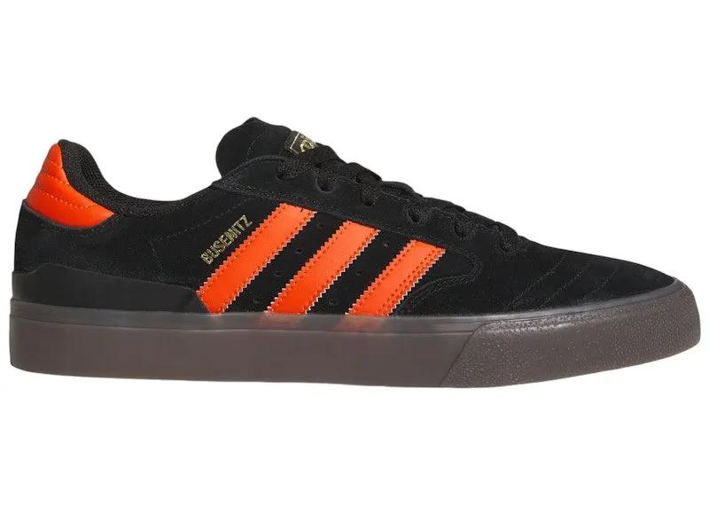 adidas Busenitz Vulc II Core Black Collegiate Orange Gum (IF2094)