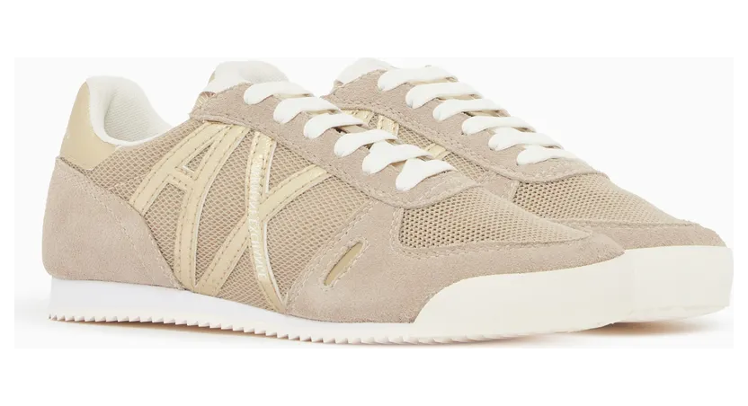 Armani Suede And Mesh With Reflective Details (XW002794-AF22755-MZ285) (2)