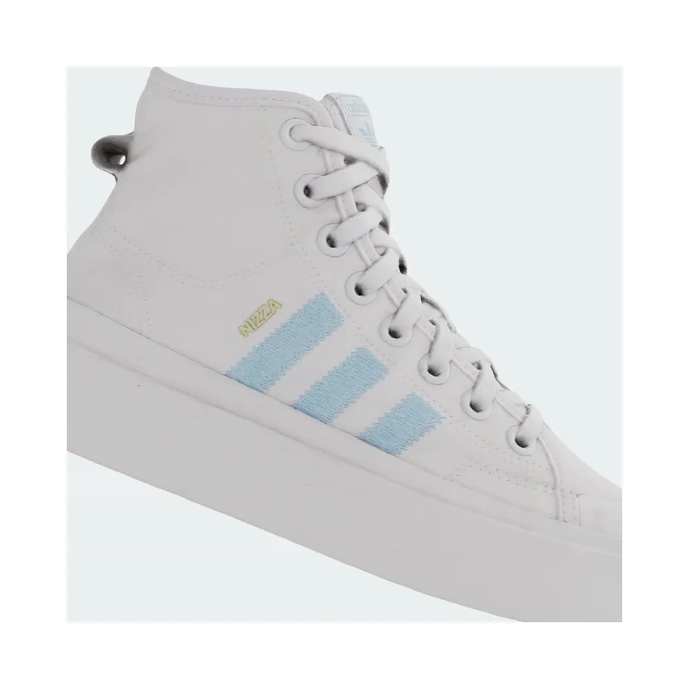 Adidas Nizza Bonega Mid Cloud White / Clear Sky / Gold Metallic (GW6762)